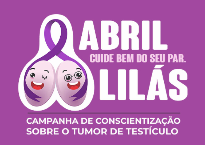 Campanha Abril Lilás chama atenção para o câncer de testículo 